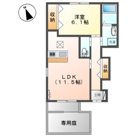 新開地駅 徒歩16分 1階の物件間取画像